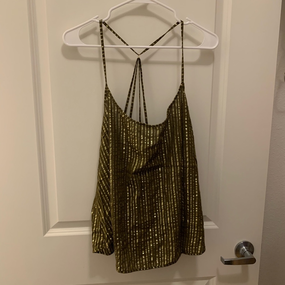 ❌SOLD❌ NWOT Victoria’s Secret Shimmer Tank Top